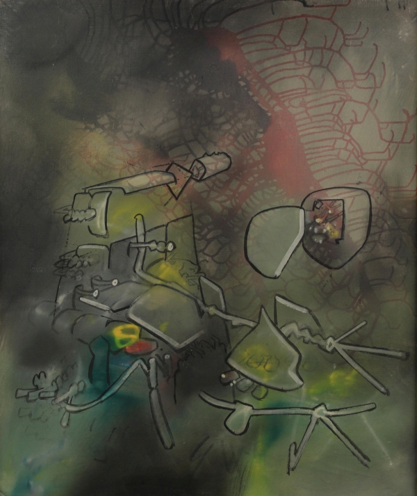 ROBERTO MATTA (1911-2002) — Composition, 1969.