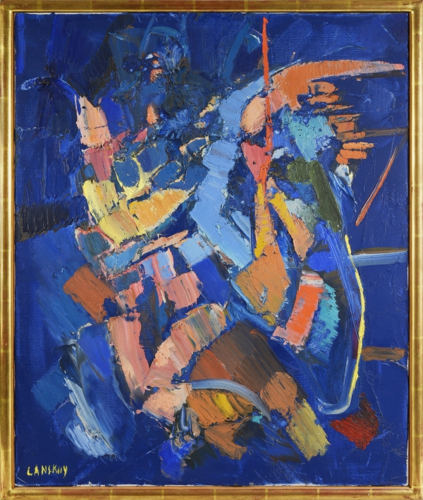 André LANSKOY (1902-1976) — Le Chant du coq, 1960.