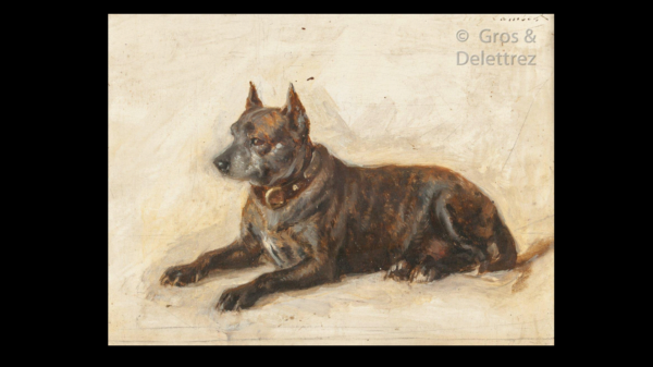 — Chien de la duchesse dHamilton.