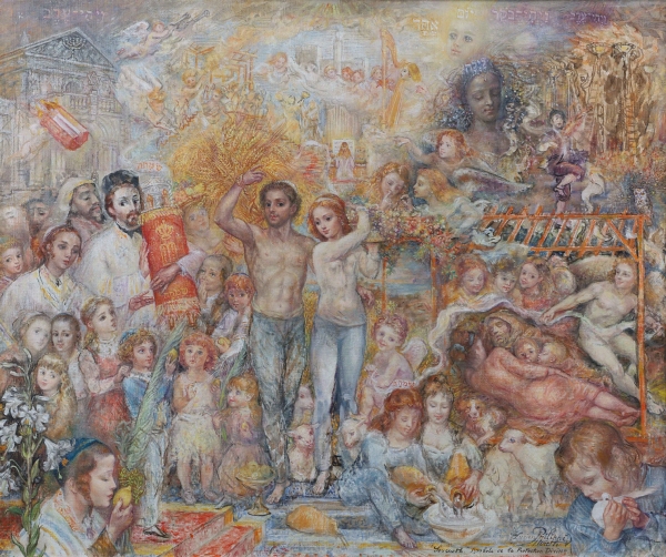 Lucien-Philippe MORETTI (1922-2000) — Soucoth, symbole de la Protection divine