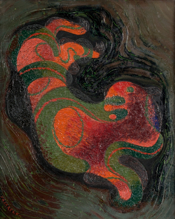 VICTOR VASARELY (1906-1997) — Chimère- \"Dans un co