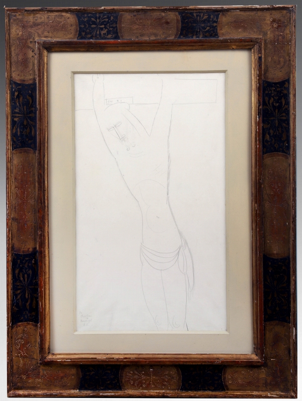 Amedeo MODIGLIANI (1884-1920) — Christ en croix