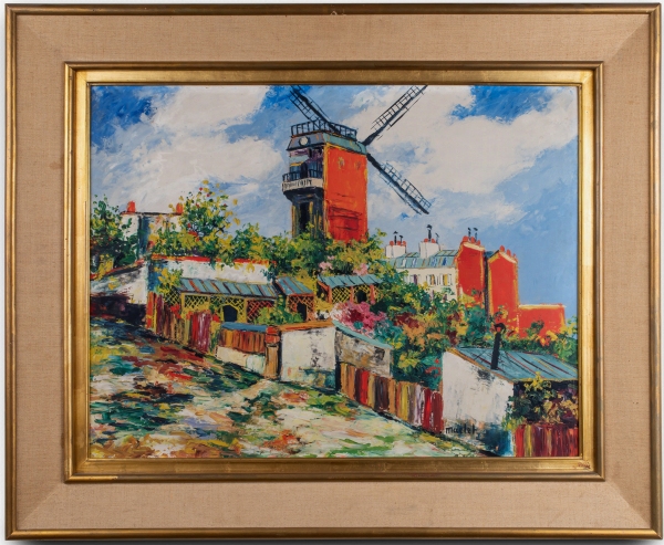 Elisée MACLET (1881-1962) — Le moulin de la Galette