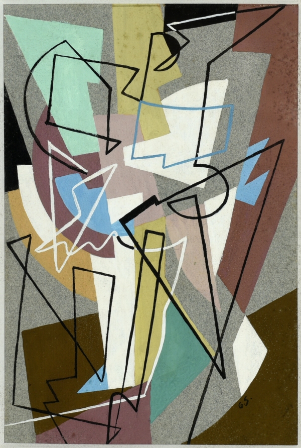 Gino SEVERINI (1883-1966) — Pas de danse, circa 1955-1956.