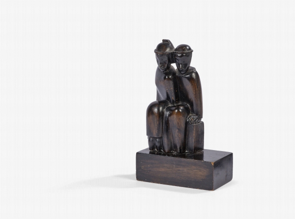 Jean LAMBERT-RUCKI (1888–1967) — Le couple assis