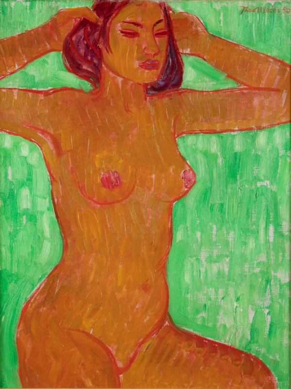 Théo MEIER [SUISSE] (1908-1982) — Jeune balinaise, 1950