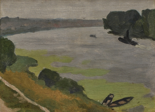 Albert MARQUET (1875-1947) — La Seine à Herblay, circa 1919