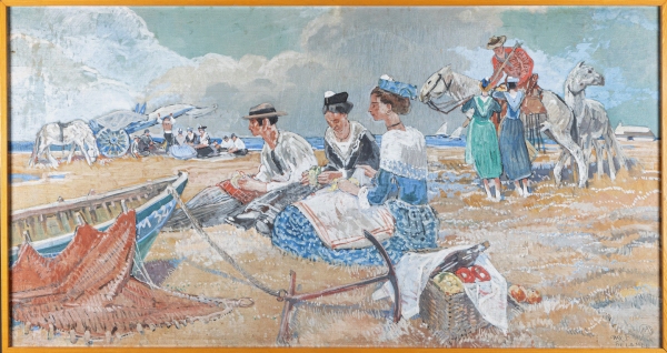 Mathurin MEHEUT (1882-1958) — Les Saintes-Marie-de-la-Mer