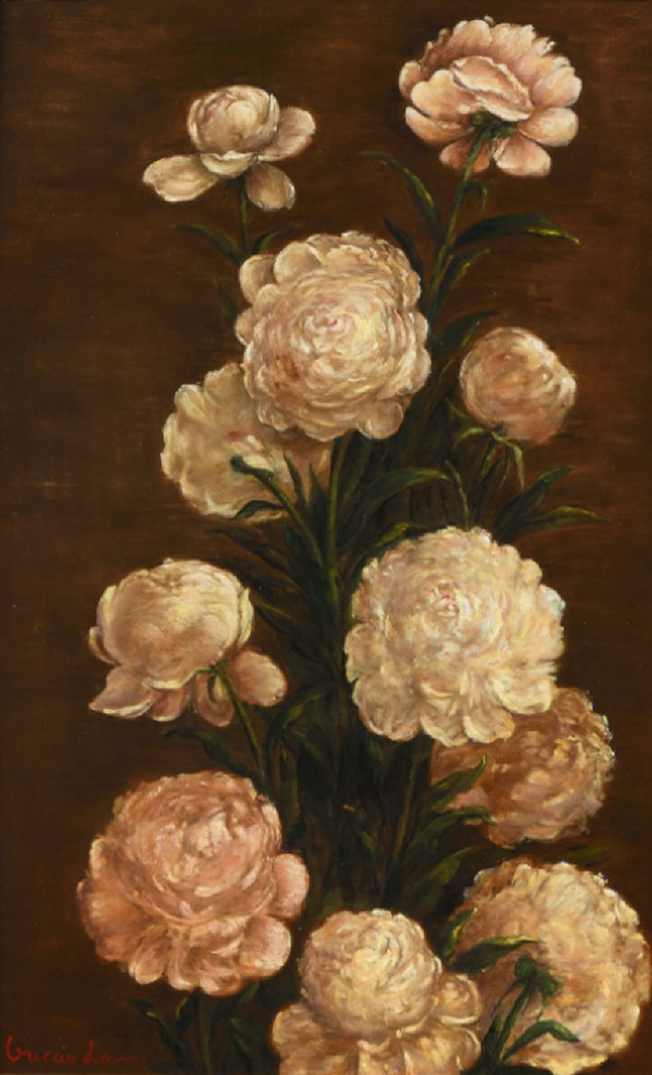 Cao Dam VU (1908-2000) — Les pivoines, circa 1954