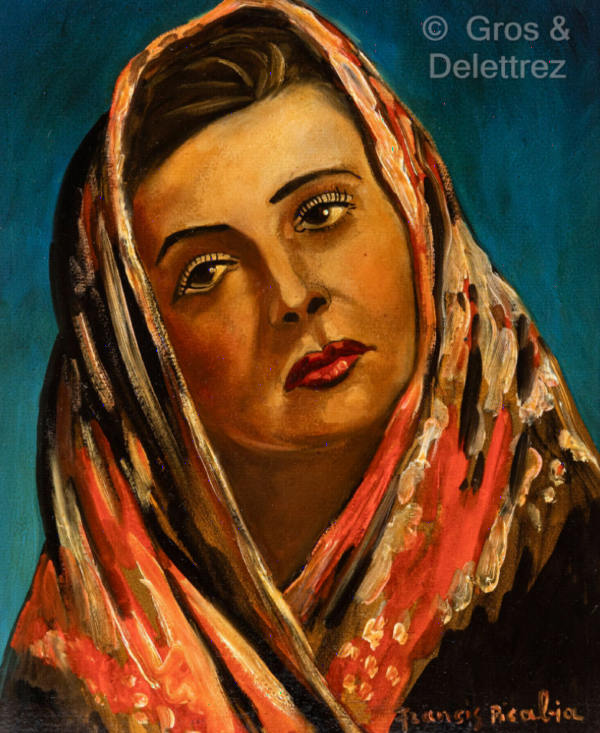 Francis PICABIA (1879-1953) — La paysanne, circa 1941-1942