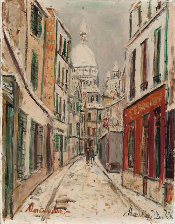 — Rue Saint-Rustique à Montmartre